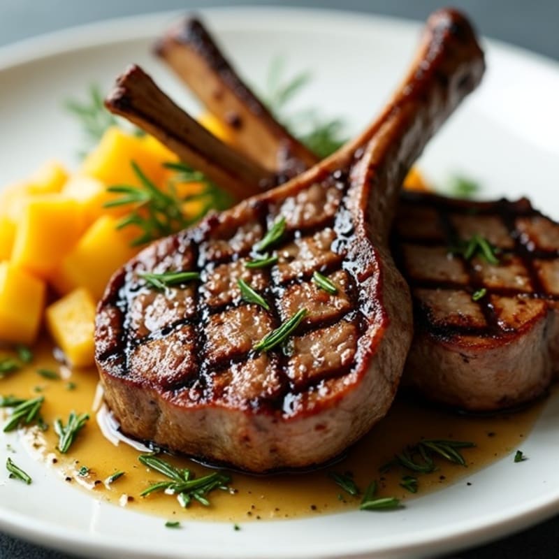 Grilled Herb Lamb Chops