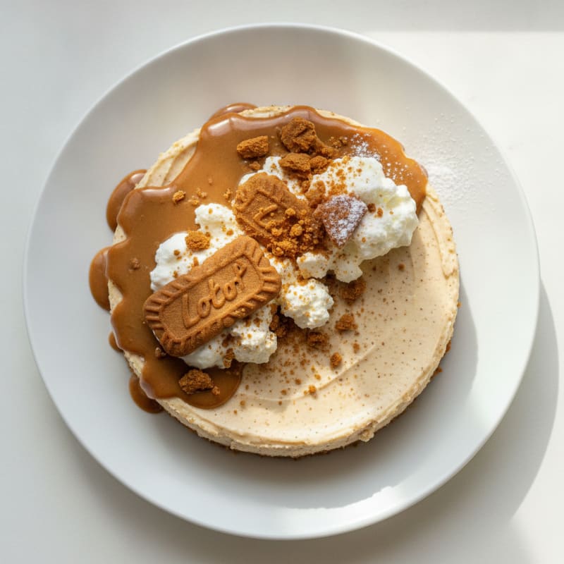 Biscoff Cookie Butter Cheesecake