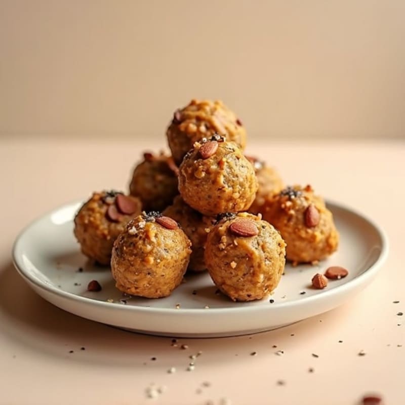 No-Bake Almond Butter Protein Bites