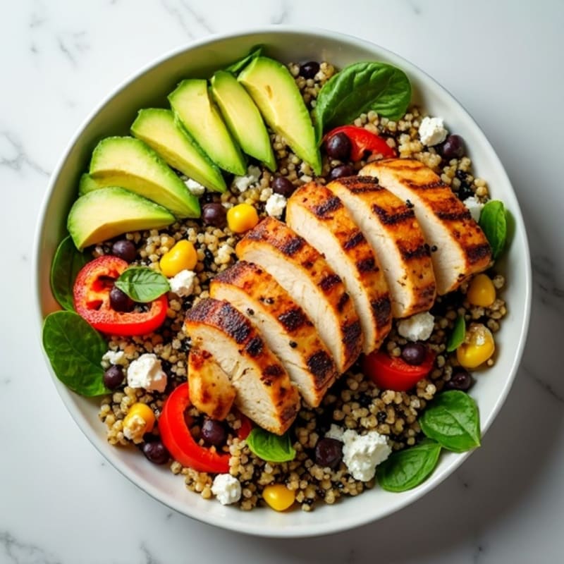 Vibrant Quinoa and Black Bean Salad