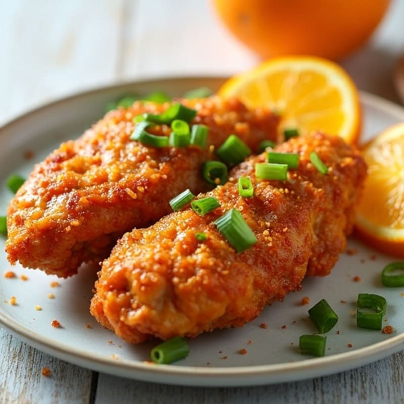 Crispy Air-Fryer Orange Chicken