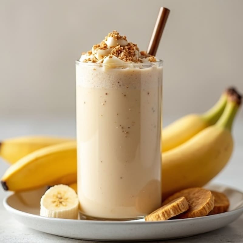 Protein-Packed Creamy Peanut Butter Banana Smoothie