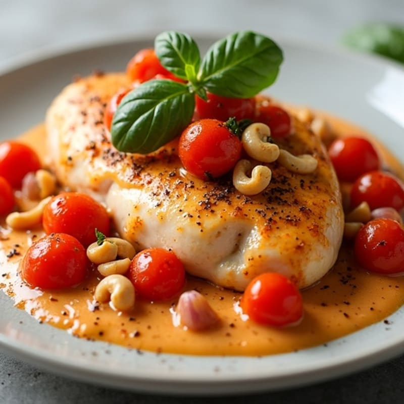 Creamy Spiced Tomato Chicken