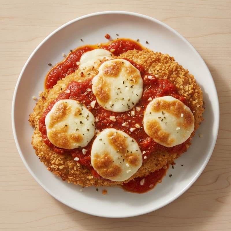 Crispy Baked Chicken Parmesan