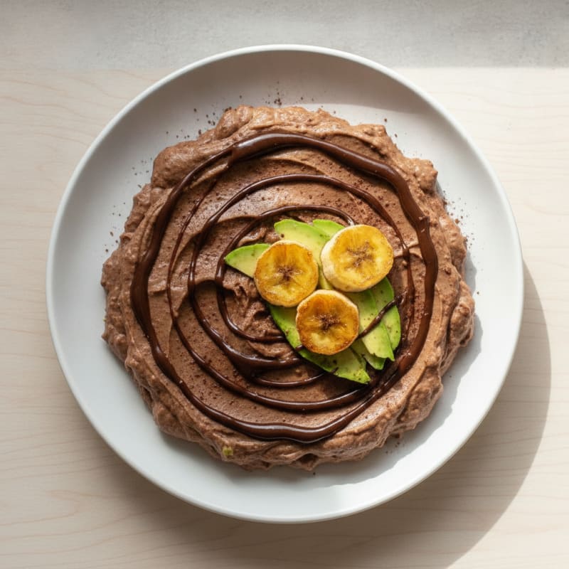 Chocolate Protein Banana Mousse
