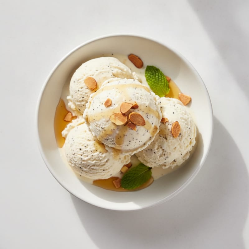 High-Protein Vanilla Bean Ice Cream