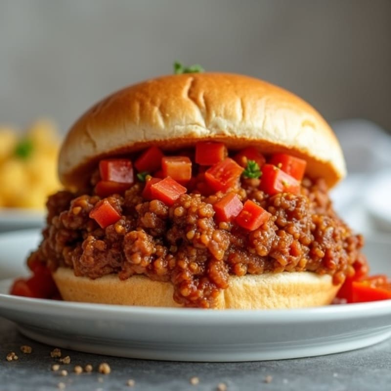 Hearty Lean Ground Beef Sloppy Joes