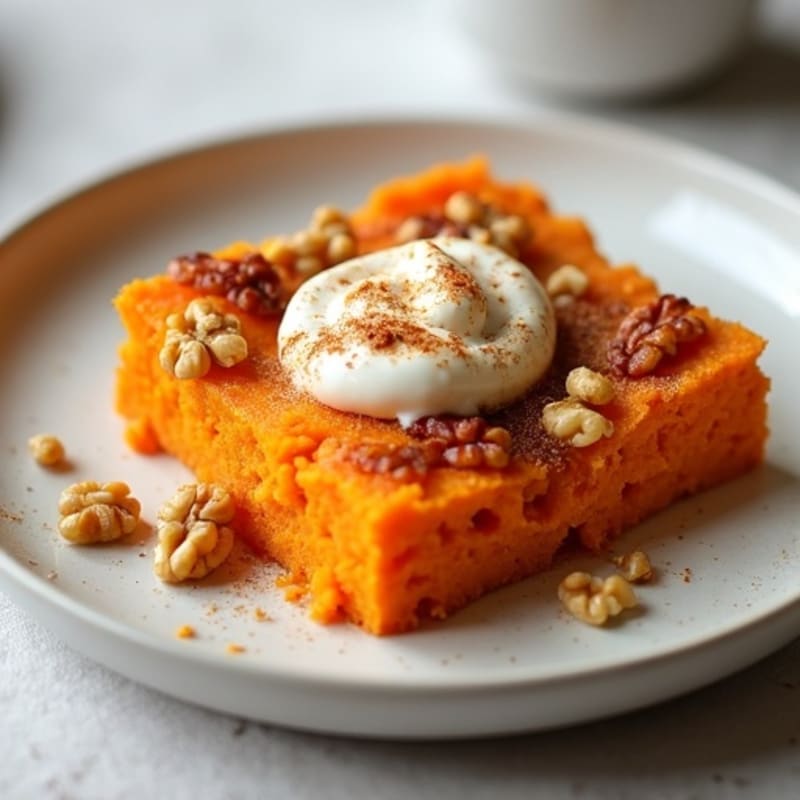 Protein-Packed Cinnamon Swirl Sweet Potato Bake