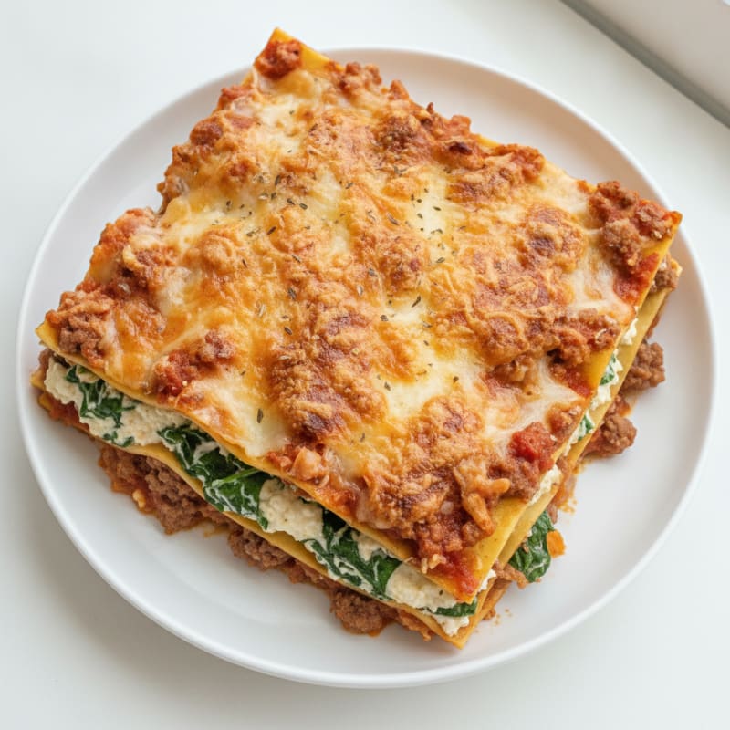 Classic Beef and Ricotta Lasagna Bake