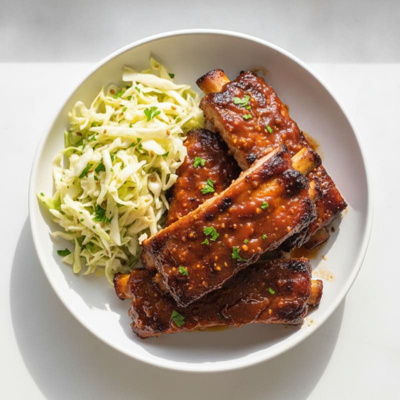 Sticky BBQ Baby Back Ribs