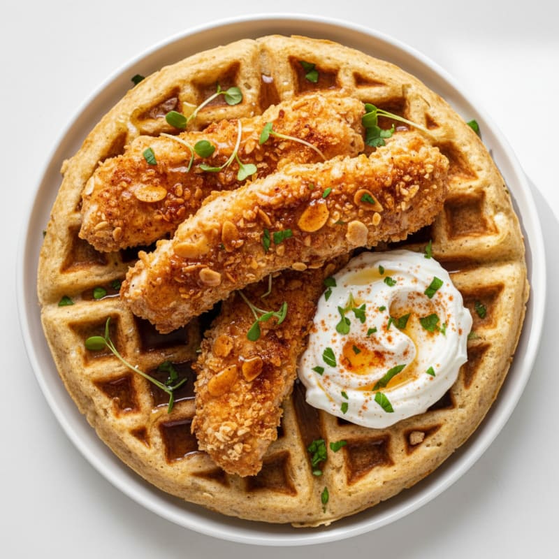 Golden Chicken & Waffles