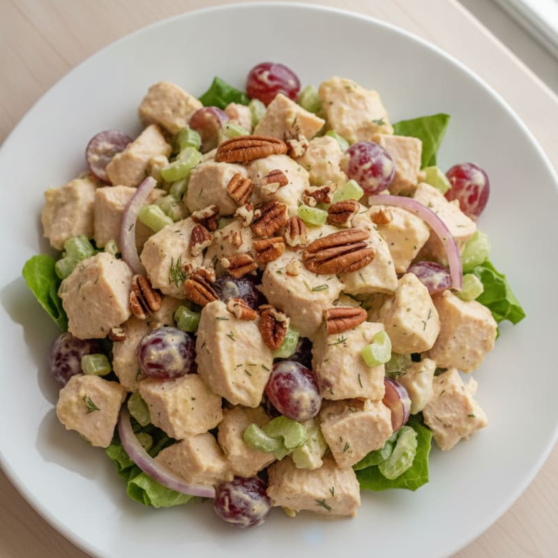 Chicken Salad with Grapes and Pecans