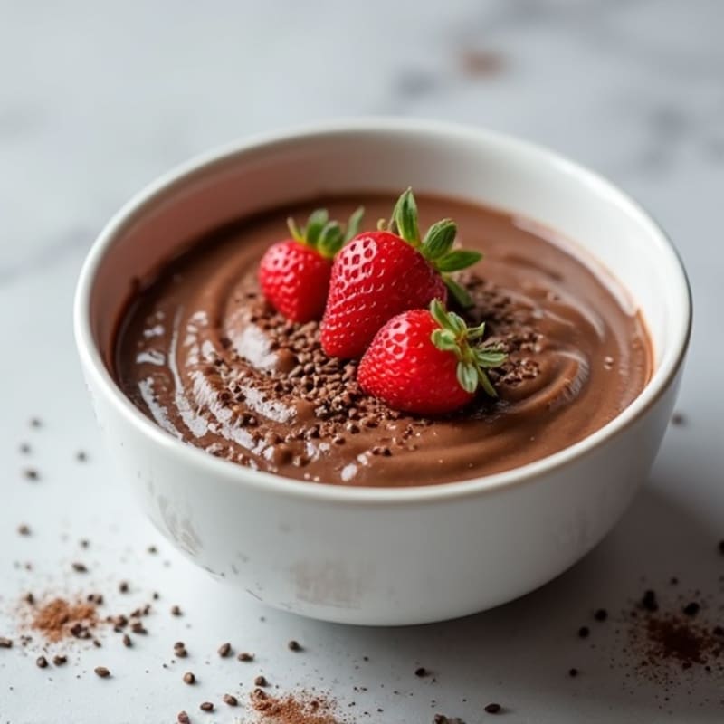 Creamy Chocolate Protein Pudding