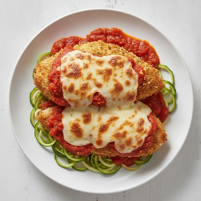 Baked Chicken Parmesan with Marinara