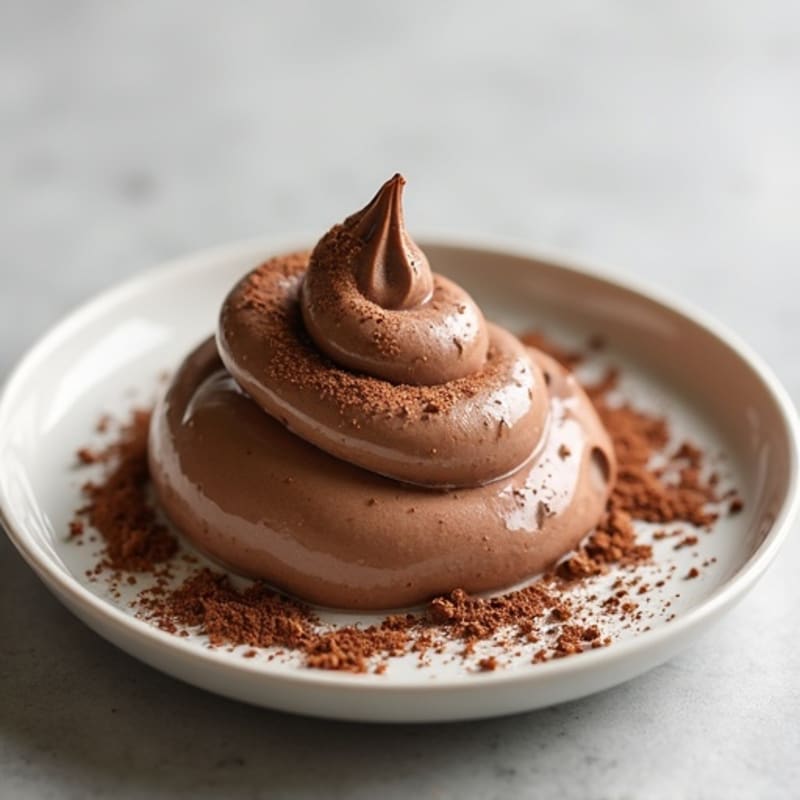 Silky Chocolate Protein Pudding with Greek Yogurt