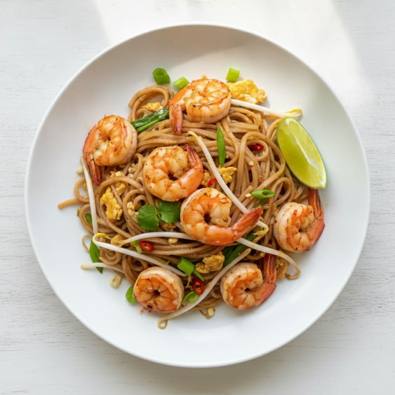 Shrimp Pad Thai Noodles