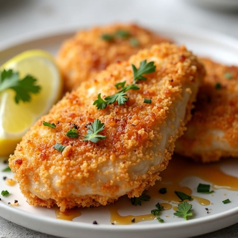 Crispy Baked Honey-Garlic Chicken