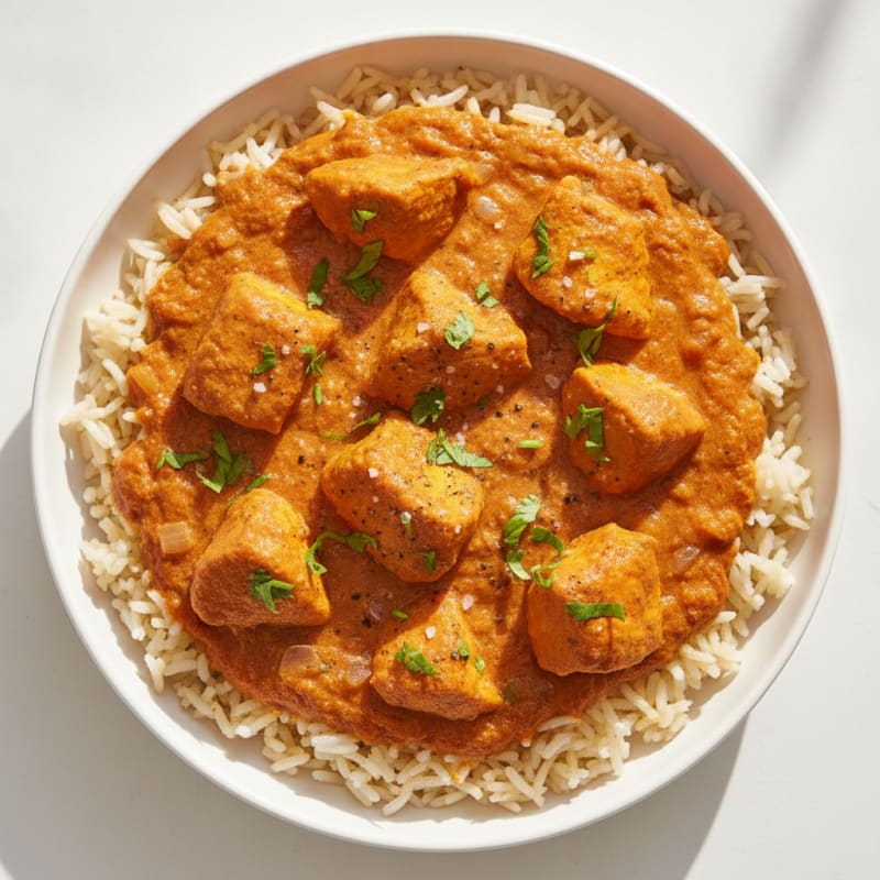 Chicken Tikka Masala with Basmati Rice
