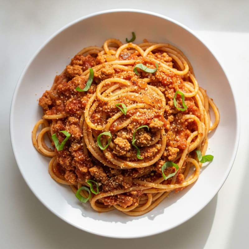 Classic Spaghetti with Marinara Sauce