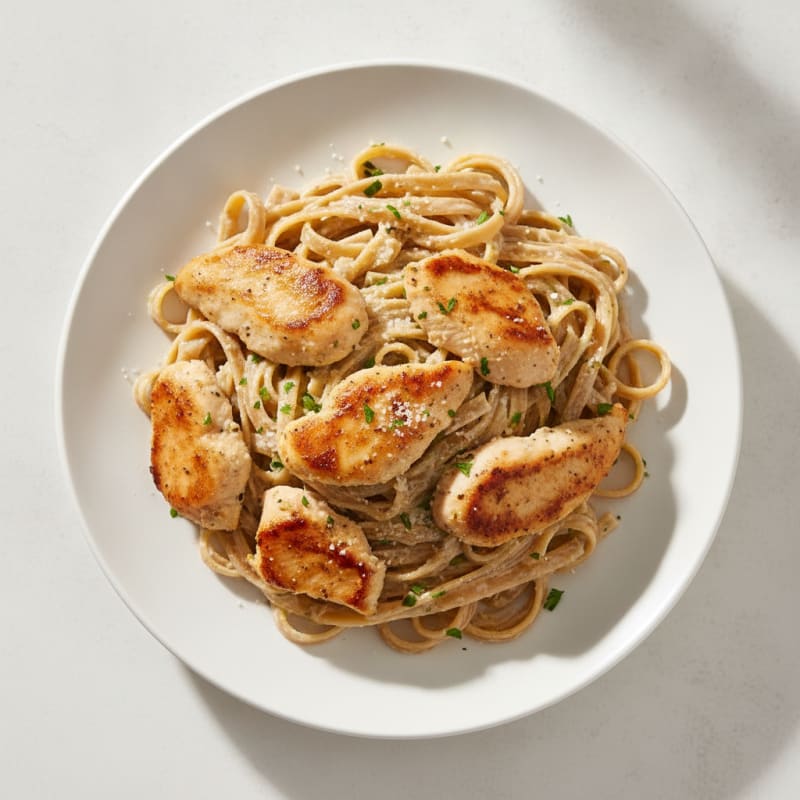 Chicken Alfredo Fettuccine Pasta