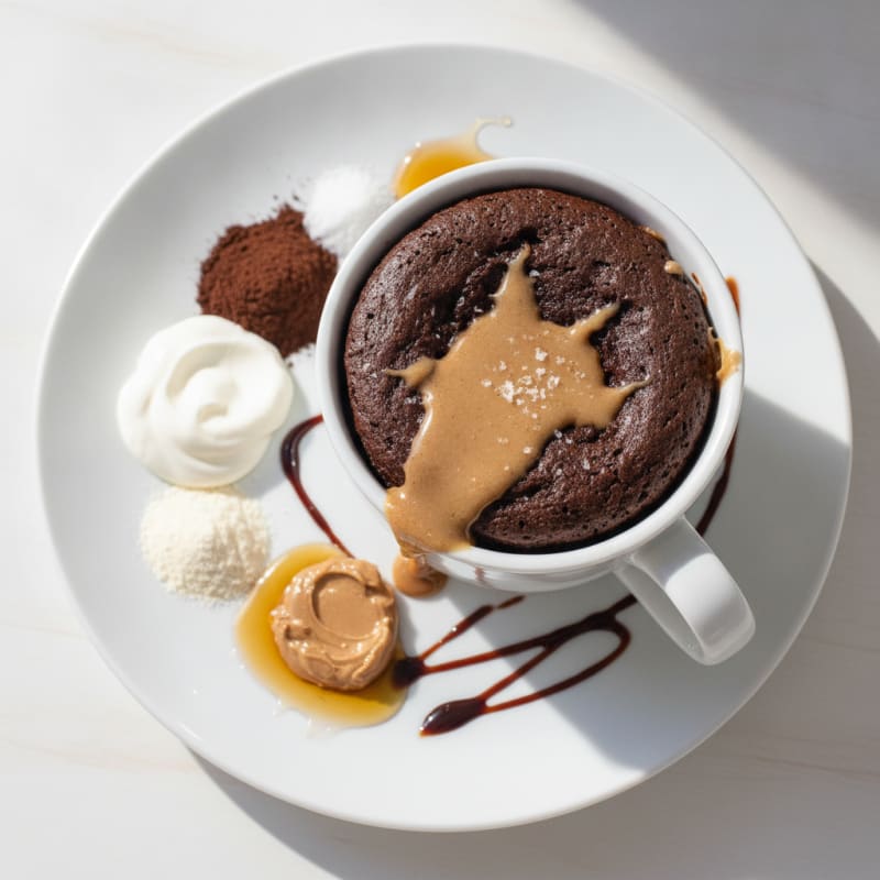 Decadent Chocolate Protein Mug Cake