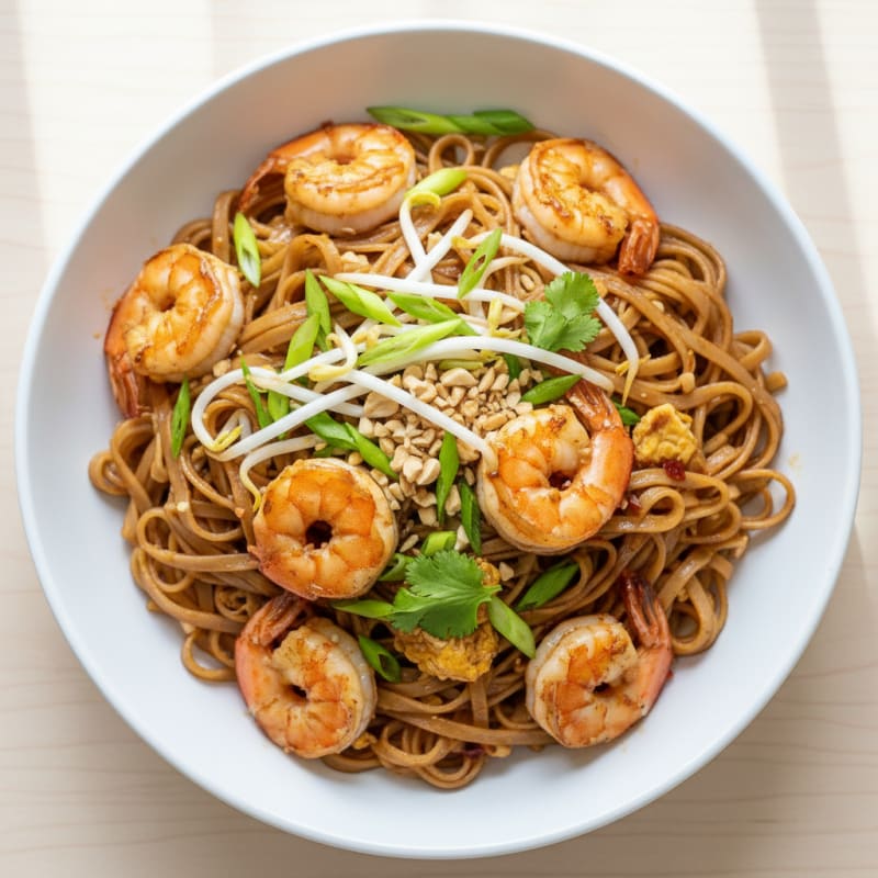 Shrimp Pad Thai Noodles