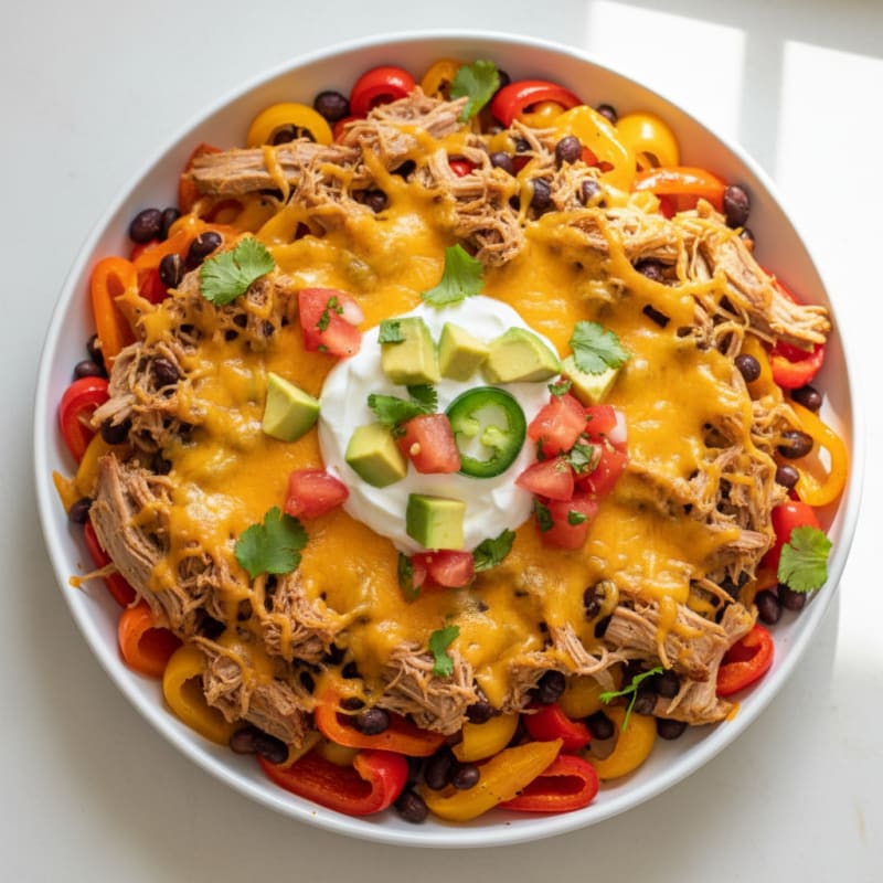 Smoky Pulled Pork Nachos