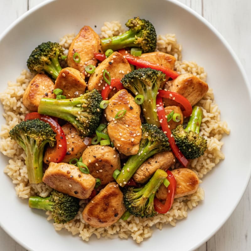 Teriyaki Chicken and Broccoli Stir-Fry