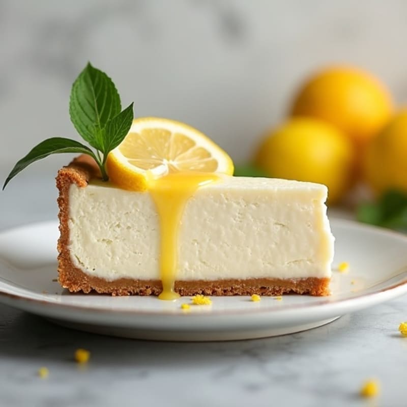 Creamy Greek Yogurt Protein Cheesecake