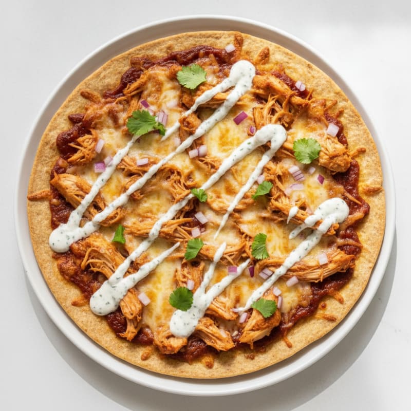 BBQ Ranch Chicken Pizza