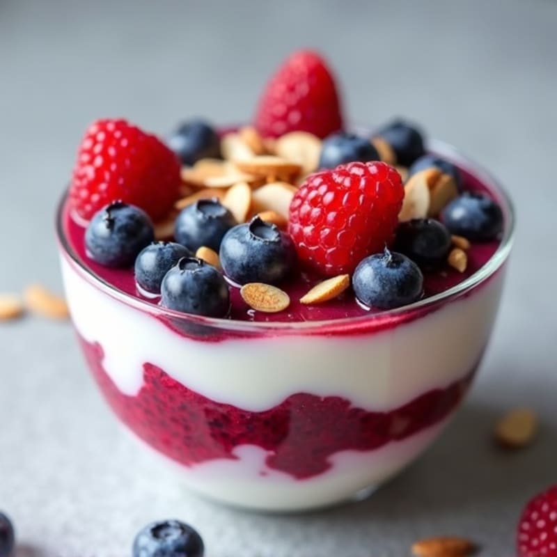 Creamy Greek Yogurt Protein Berry Bowl