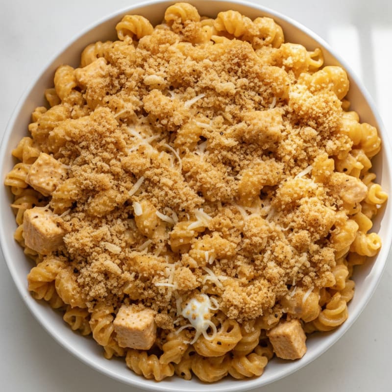 Baked Macaroni and Cheese with Toasted Breadcrumbs