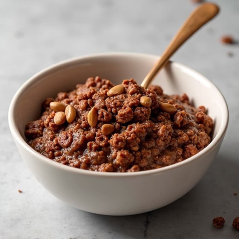 High-Protein Fudgy Chocolate Oatmeal