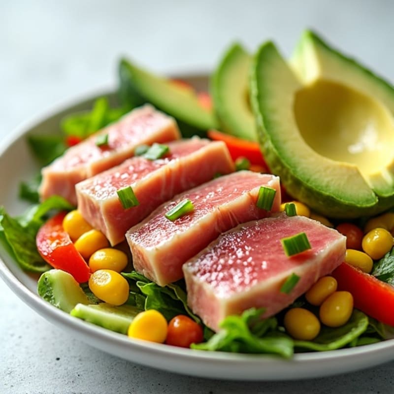Fresh Tuna and Sweet Corn Salad