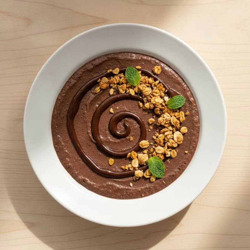 Silky Chocolate Protein Pudding