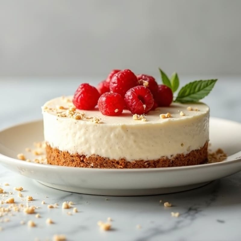 Creamy Greek Yogurt Protein Cheesecake