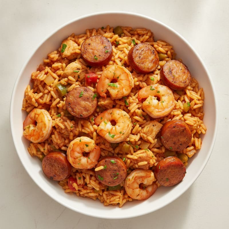 Creole Jambalaya with Andouille Sausage