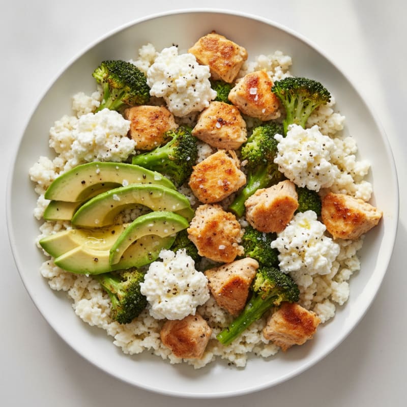 Canned Chicken & Broccoli Power Bowl
