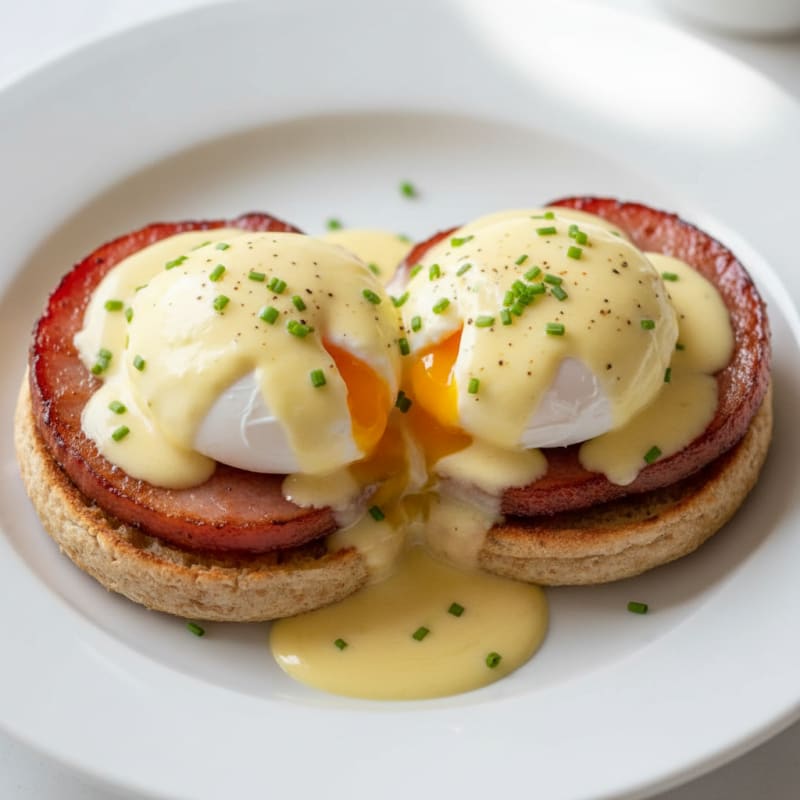Classic Eggs Benedict with Hollandaise