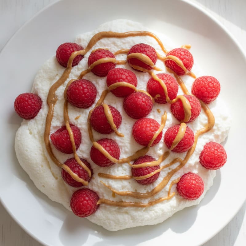 Silky Greek Yogurt Protein Mousse with Berries