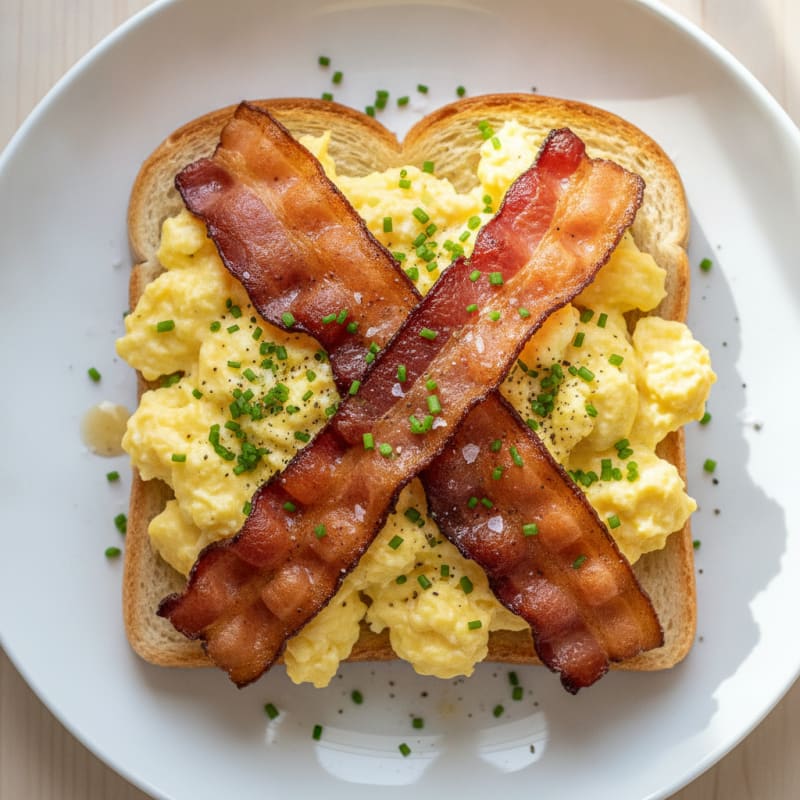 Classic Bacon Egg Toast