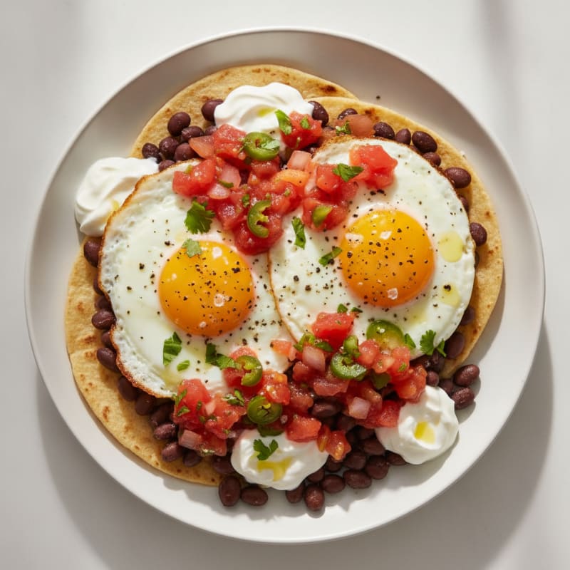 Protein-Packed Ranchero Eggs