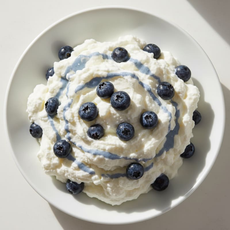 Greek Yogurt Protein Whip with Blueberries