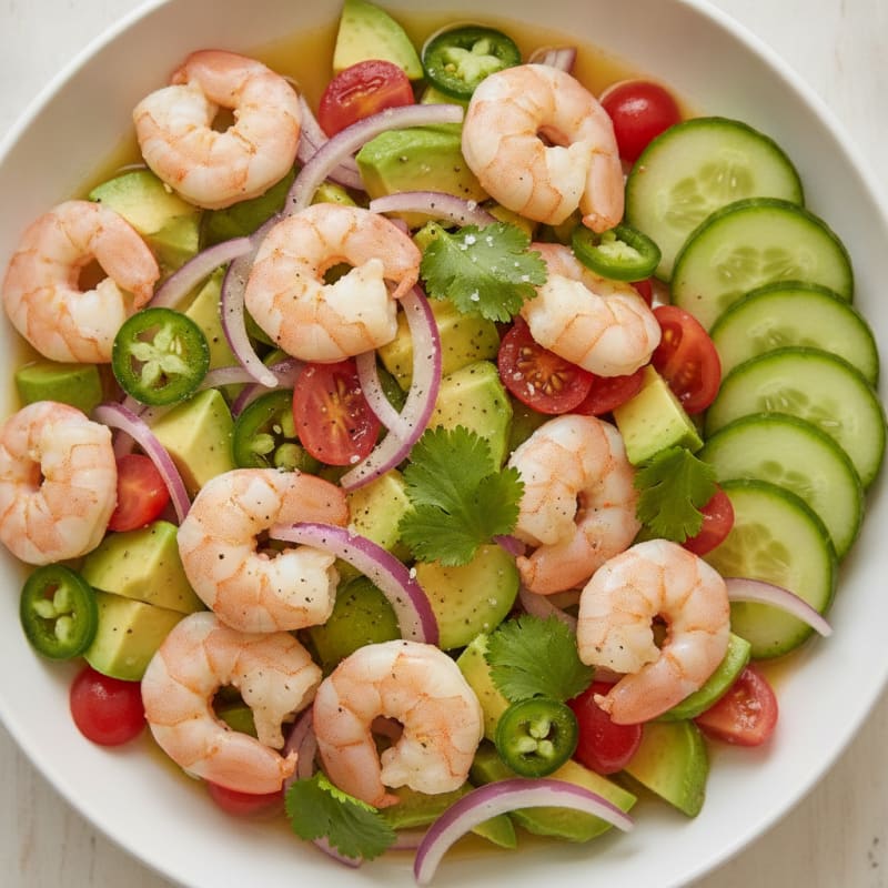 Shrimp and Avocado Ceviche