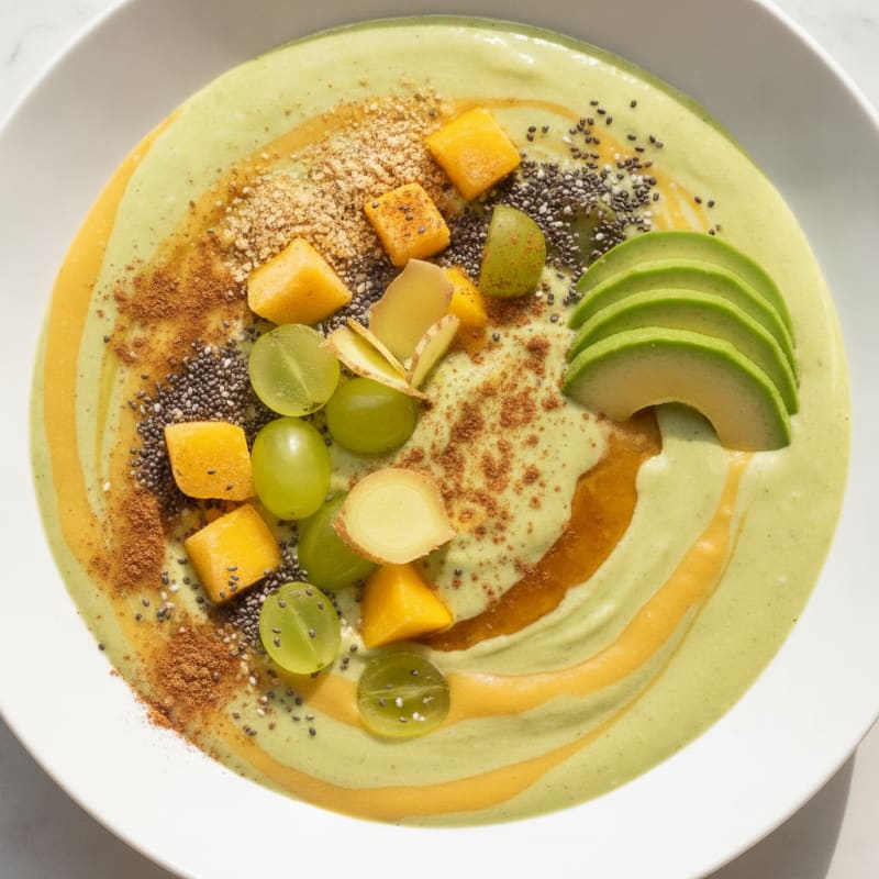 Mango Avocado Superfood Smoothie