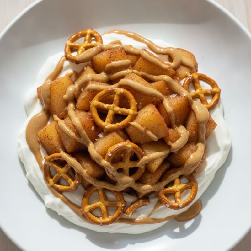 Cinnamon Apple Greek Yogurt Bowl