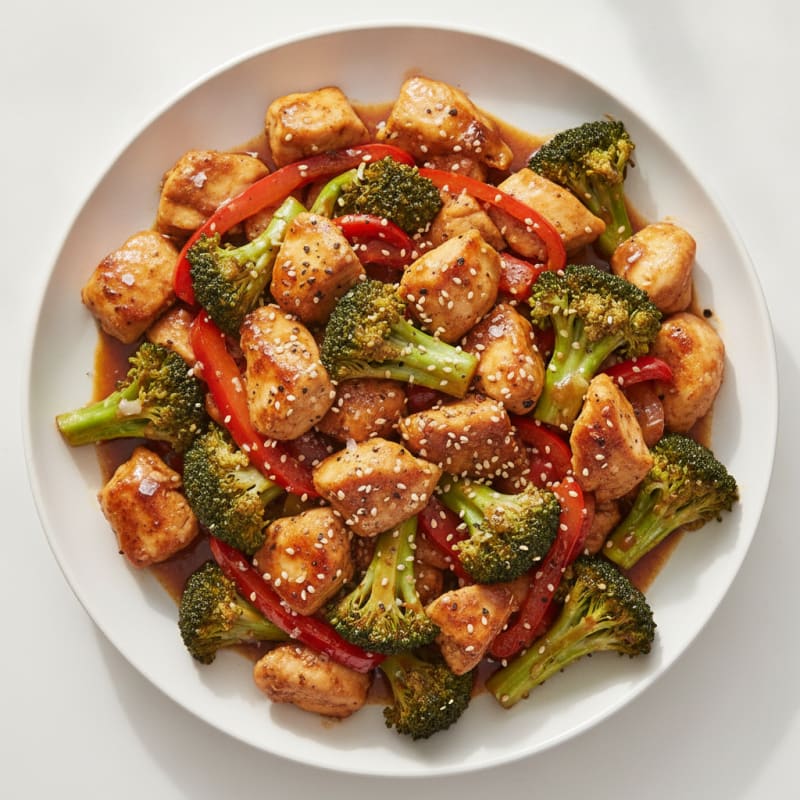 Teriyaki Chicken and Broccoli Stir-Fry