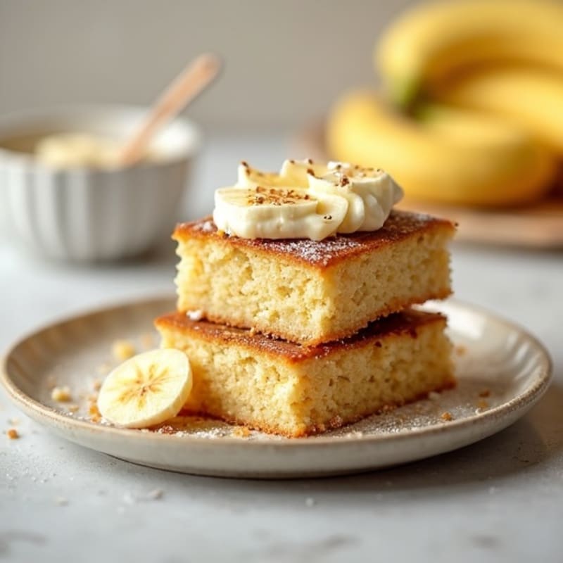 Protein-Packed Vanilla Bean Breakfast Cake