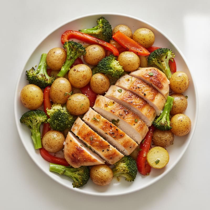 Sheet Pan Lemon Herb Chicken