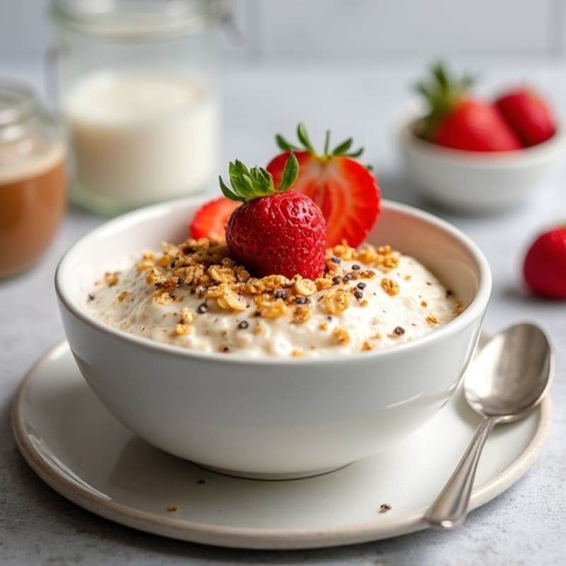 Vanilla Bean Creamy Overnight Oats